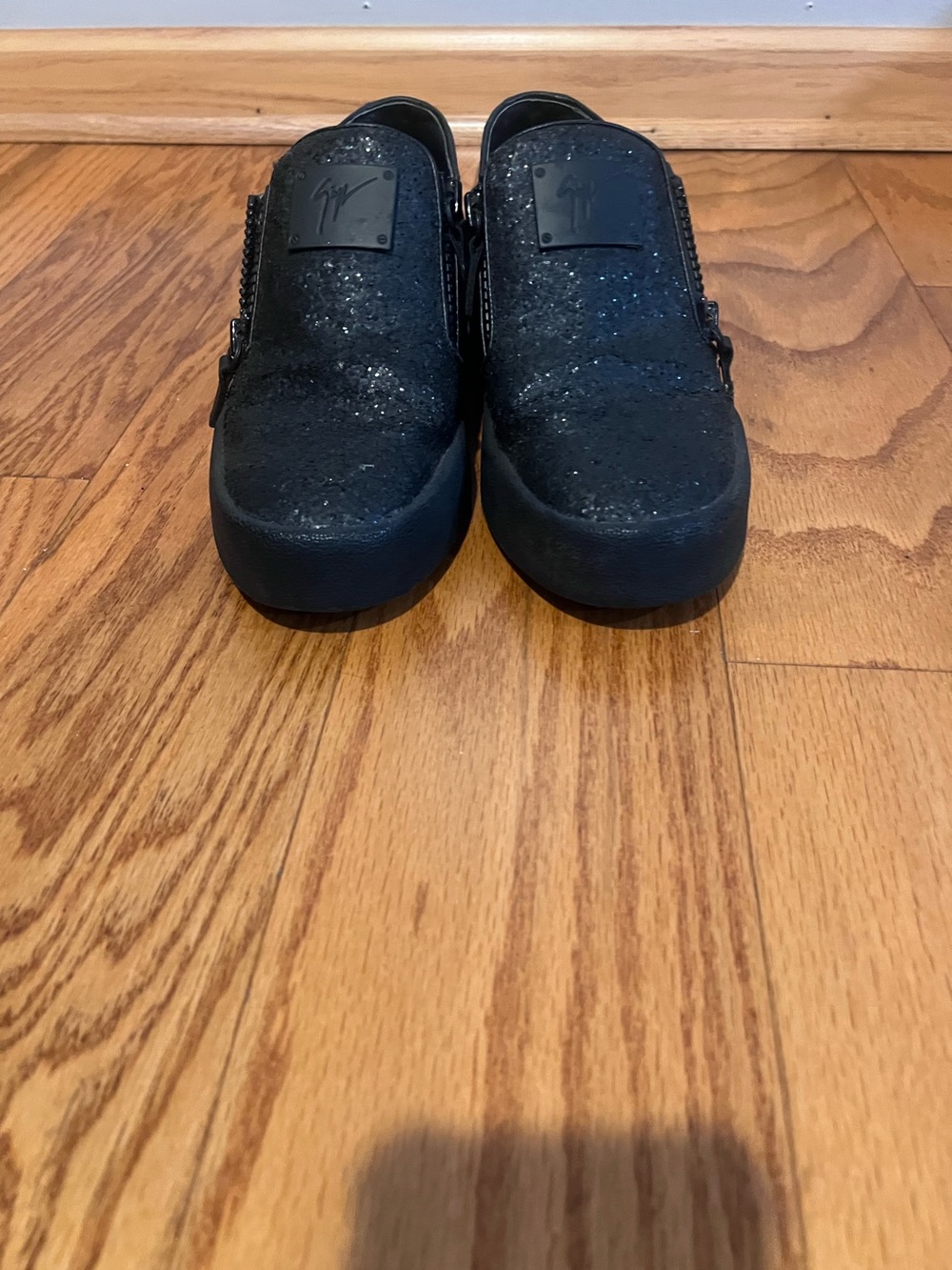 Giuseppe Zanotti Sz.40 Glitter Low Top Sneakers